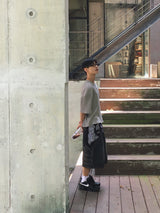  Avin Crop Waffle Short Sleeve T-Shirt 4C