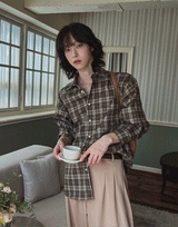 Perima Over Check Shirt