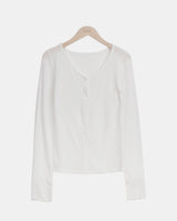 Mue Wool Button Cardigan