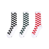 [3PACK] 1507 Unisex Trouser Checker Board Socks - Color Pack