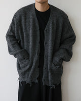 LIF OVER DAMAGE CARDIGAN