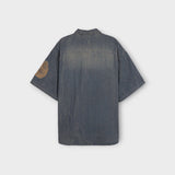 3 TAP Smoke Wrinkle Wash Short Sleeve Shirt (2color)