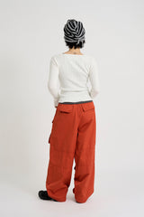 Rust vintage cargo pants