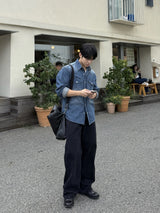 Creed western denim shirt