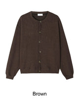 Moel Crop Brush Cardigan