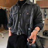 Seattle Tail Western Cacchion Overfit Shirt