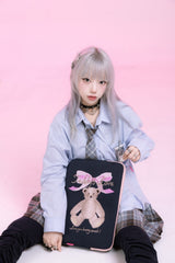 Teddys iPad/ラップトップ 15インチ (ネイビー)
