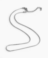 Men's Surgical Stainless Steel Necklace_CLEF Soft Flow NEC