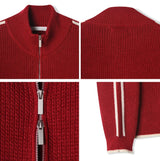 Davenn Track Line Knit Zip-Up