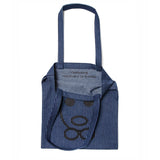 Small tote bag - Stripe denim