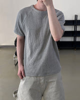 Morph Waffle Raglan Short Sleeve T-Shirt