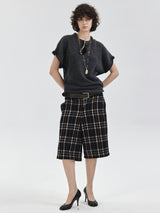 That's neat - Heather Grey Roll-Sleeve Knit Waistcoat