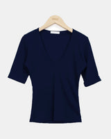 ビニールロールアップ'スリーブTシャツ