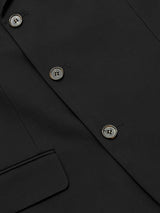 [unisex] カーブ3ボタンオーバーフィットブレザージャケット