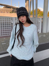 オーブンレタリングパッチデニムワイドパンツ