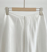 Reshu Wrinkle Flare Long Skirt