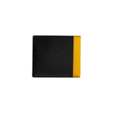 Crispe Bi-fold 6CC Wallet_Black, Yellow