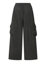 BIENNO PARACHUTE WIDE CARGO PANTS (2COLOR)
