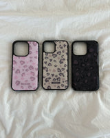 [MADE] Heart leopard epoxy bumper case(pink)