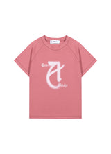 CONTRAST RAGLAN T-SHIRT_Rose Pink
