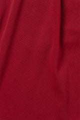 Cozy sweat shorts_red