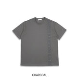 Mio Eyelet Crop Short Sleeve T-shirt