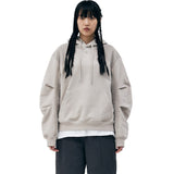 DOUBLE SIDE HOODIE [BEIGE]