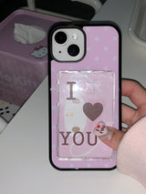 Polka dot glass phone case - magsafe