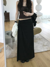 Waiby twisted long skirt (3 colors)