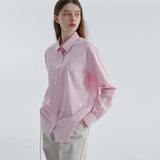 RVS Wrap Shirts Pink