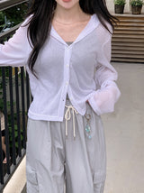 RS Cool Loose Hood Cardigan (3color)