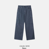 Cone Dyeing Zipper Pants