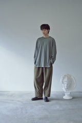 2-LAYER MICRO FLEECE SWEAT PANTS (Khaki)