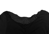 ニッピィフリルダブルサイドレイヤードTシャツ