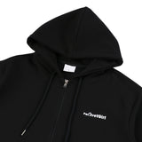 バックプリントロゴZIPパーカー