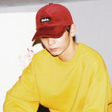 Sebs. CRODULOY ball cap-BROWN