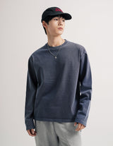 26SS★ ボーイ クロップ ピグメント ロングスリーブ Tシャツ