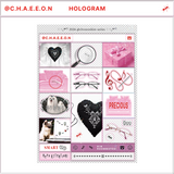 @c.h.a.e.e.o.n hologram sticker