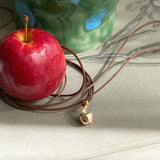 petit apple necklace