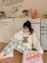 Sweatshirt & Pants Pajama Set