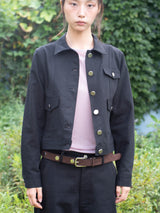 CLASSIC COTTON JACKET (BLACK)