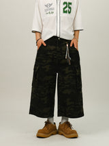 ME CAMOU BERMUDA CARGO PANTS
