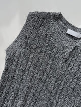Oreo Cable Knit Vest