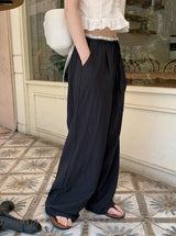 #Classic Summer Wide Banding Pants (4color)