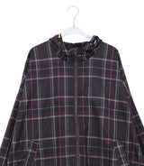 [unisex] シルフィード オーバーフィット チェック ウィンドブレーカージャケット