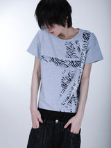 SEXXDEVIL“DESIRE” Union Jack Print T-shirt