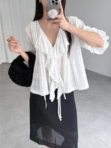 シフォンバンディングスカート (3color)