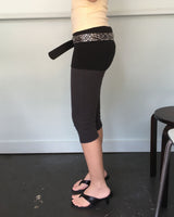 Capri folding leggings