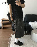 Punch Eyelet Bermuda Pants