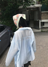 エアリーシアーシャツ